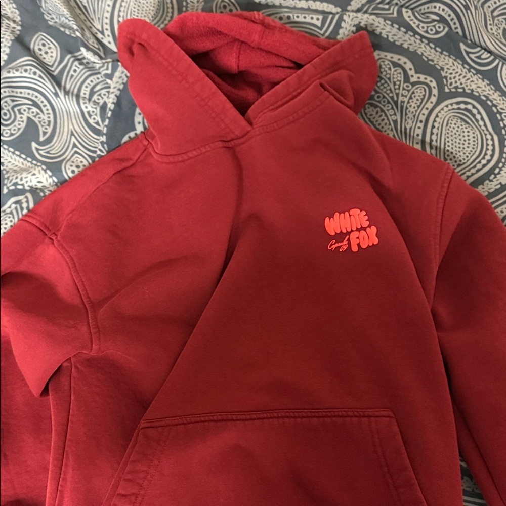 White Fox Boutique Red Hoodie